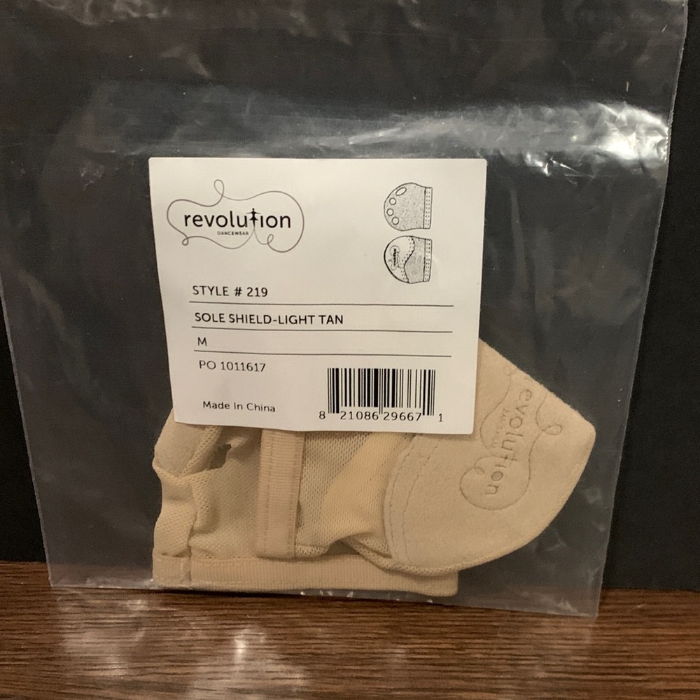 Revolution Sole Shield in Light Tan Size Medium